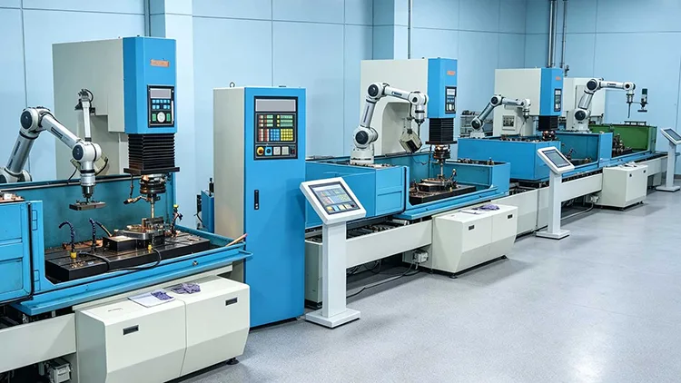 Automated robotic production line for wholesale car phone mounts