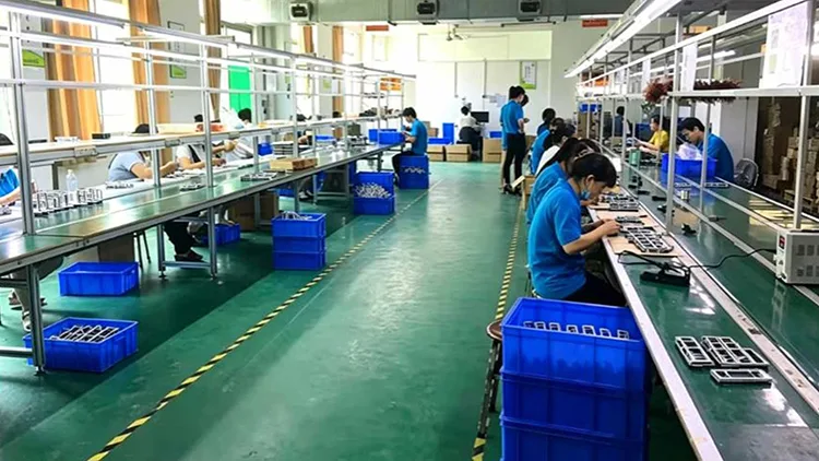 Lean assembly line and modernized warehouse conveyor system