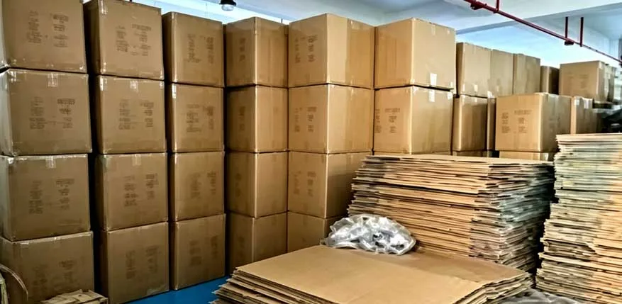 Finished car steering wheel cover carton warehouse, large stock for bulk wholesale order & mixed container shipment from factory